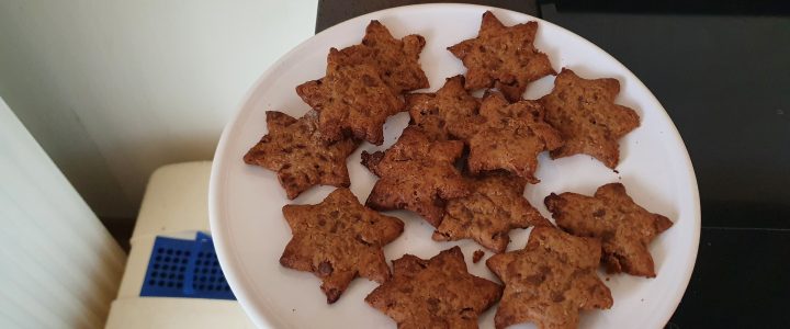 Vegan choco chip koekjes